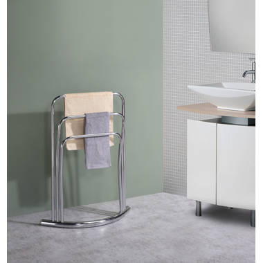 Free standing towel online cabinet